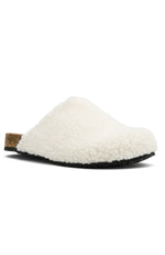 Ina Slippers Cream Shearling
