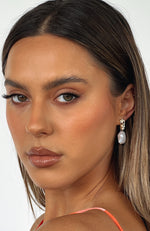 Maya Earrings Pearl