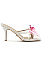 Megan Mules White/Pink