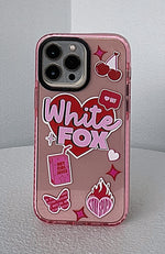 Missed Calls iPhone Case Pink