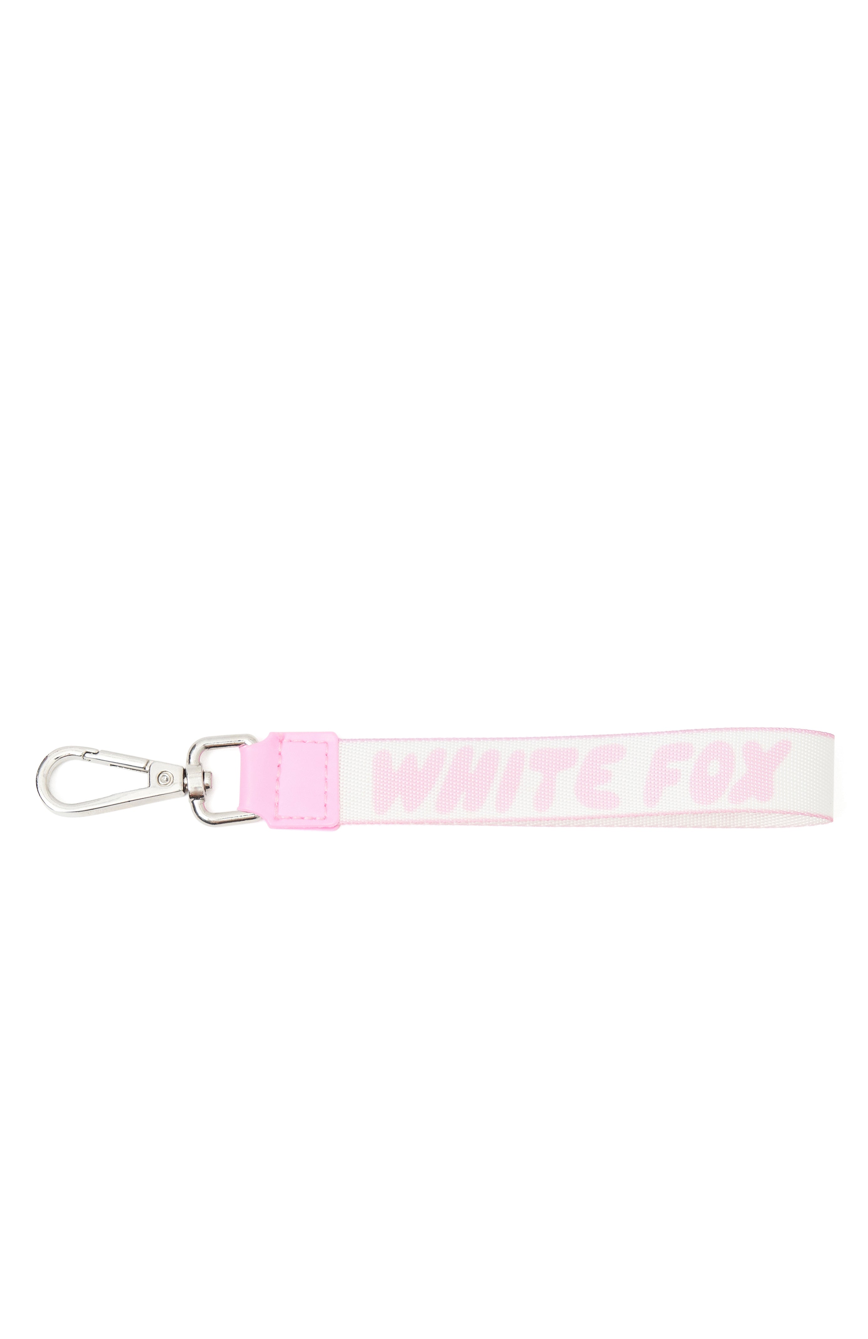 Level Keychain Next Level Strap Keychain Pink | White Fox Boutique US