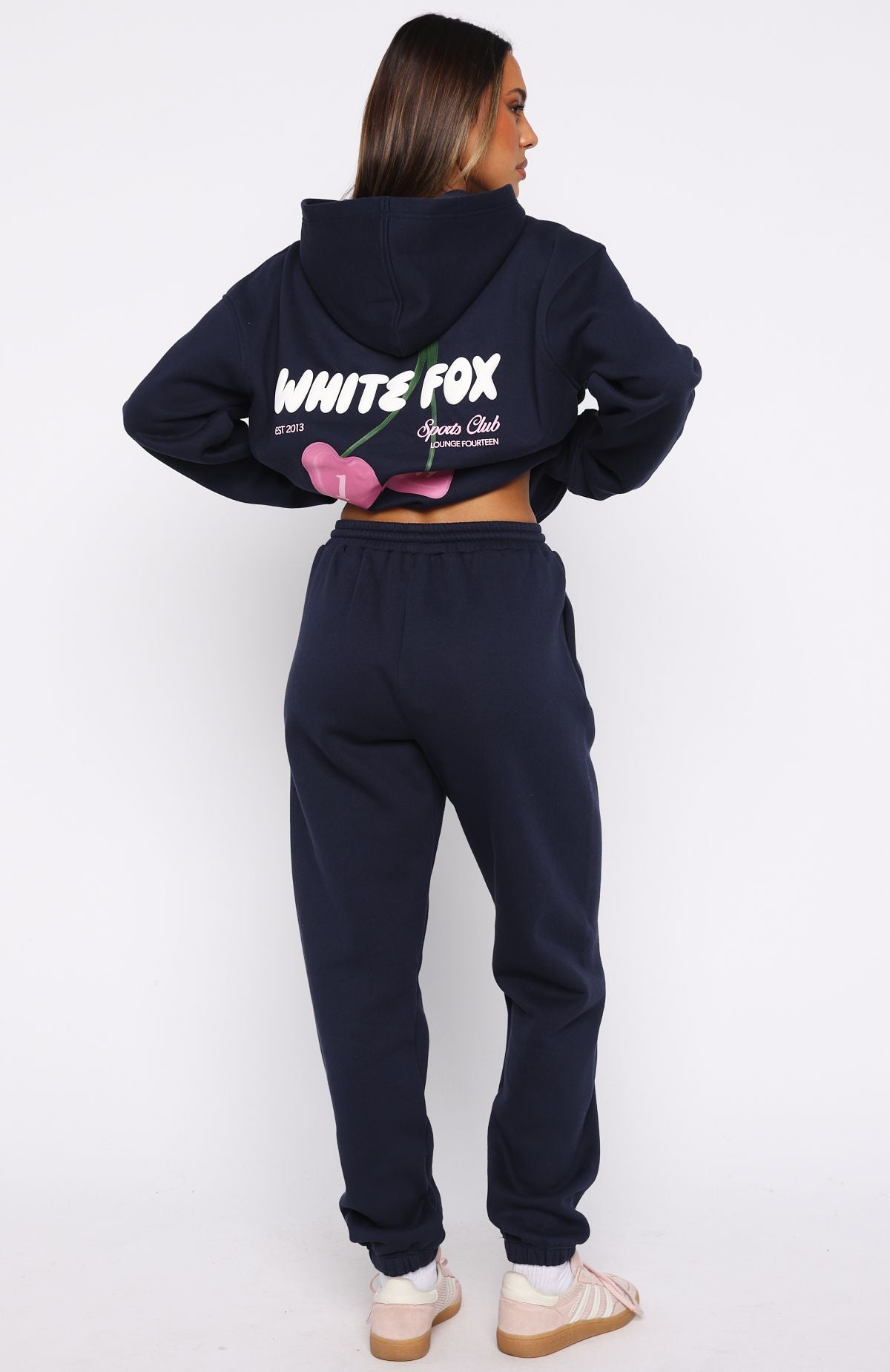 Club 14 Trinity Sweatpants Navy | White Fox Boutique US