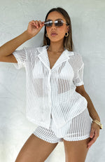 Not Letting Go Shirt White