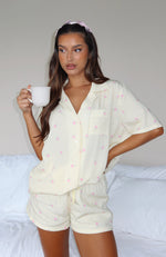 Offline Pyjama Set Lemon Meadow Stripe