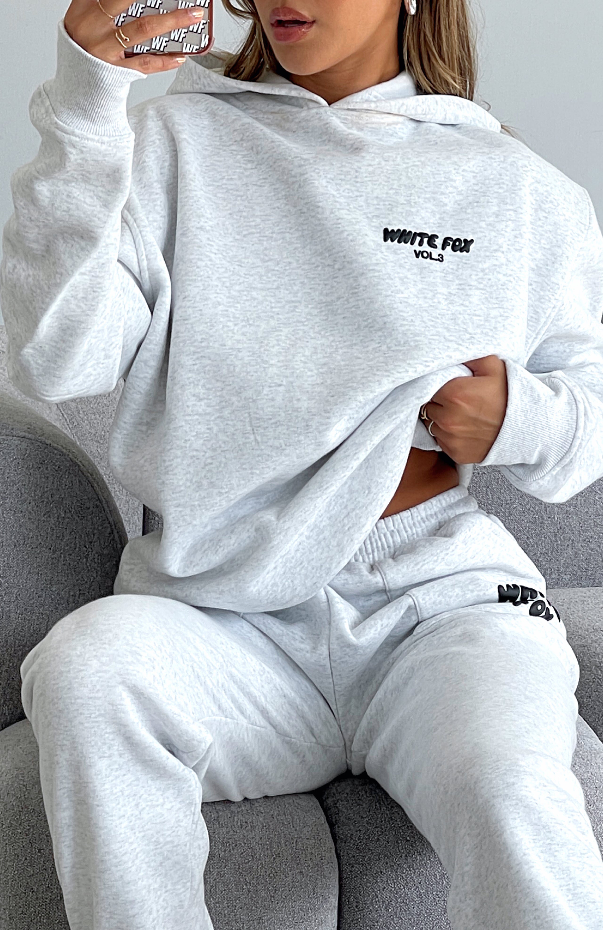 Offstage Hoodie Frosted | White Fox Boutique US
