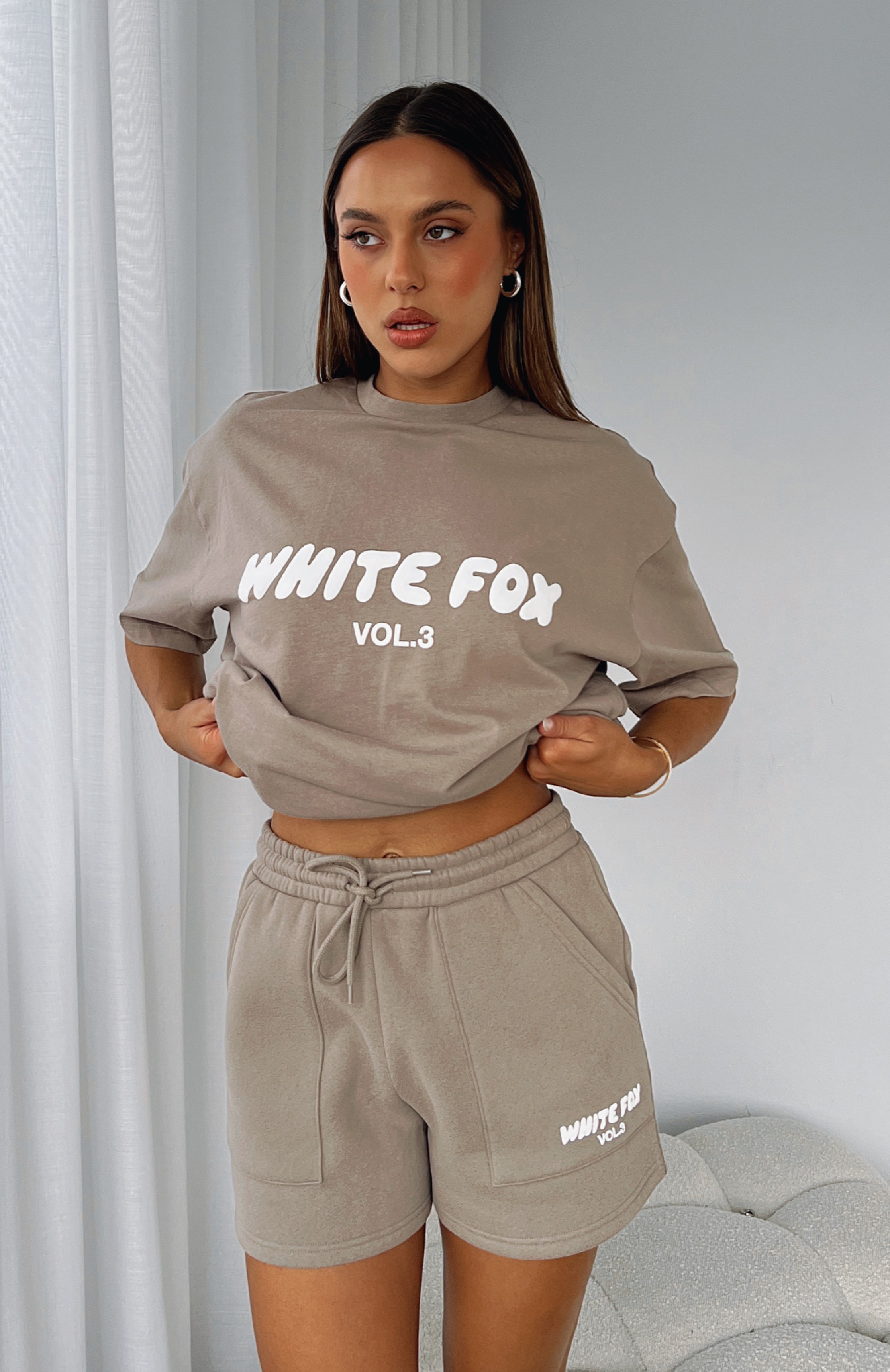 Offstage Lounge Shorts Fawn White Fox Boutique US offstage-lounge-shorts-fawn-white-fox-boutique-us