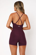 Power To You Playsuit Plum