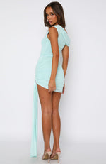 Make Them Jealous Mini Dress Ice Blue