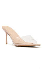 Out & About Heels Nude Patent