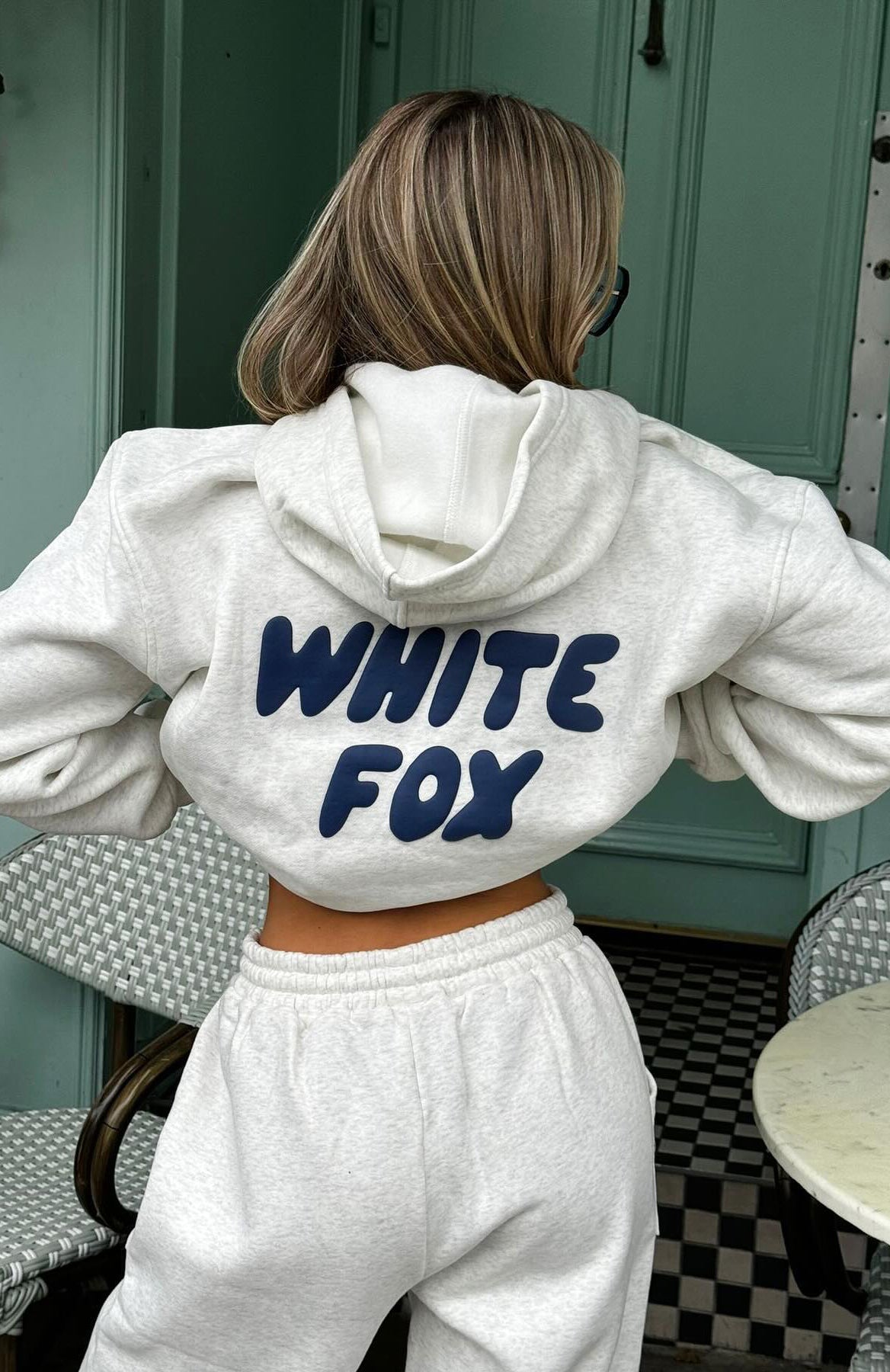 Offstage Hoodie Mineral Grey | White Fox Boutique US