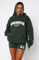 Decade Classics Global Oversized Hoodie Forest Green