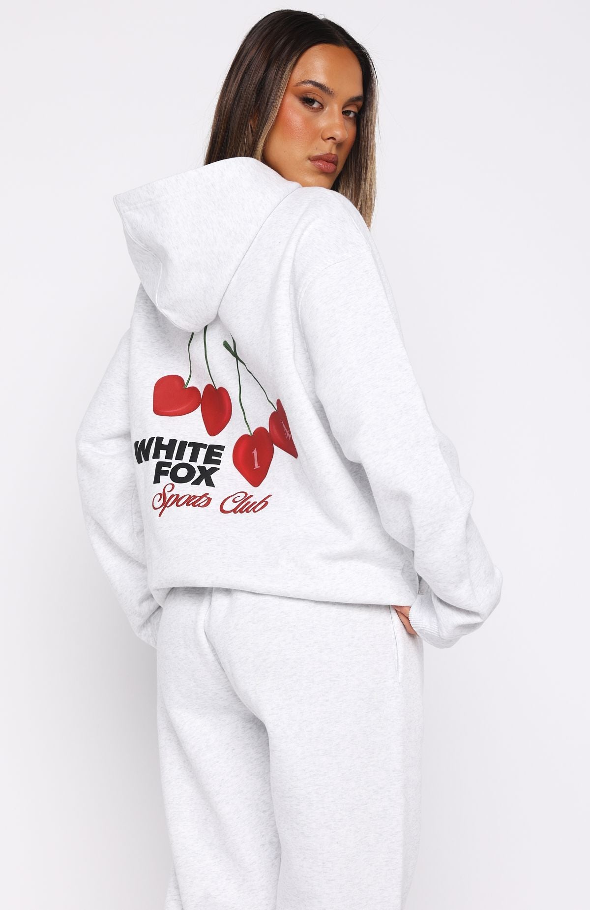 Club 14 Izzy Oversized Hoodie Grey Marle | White Fox Boutique US