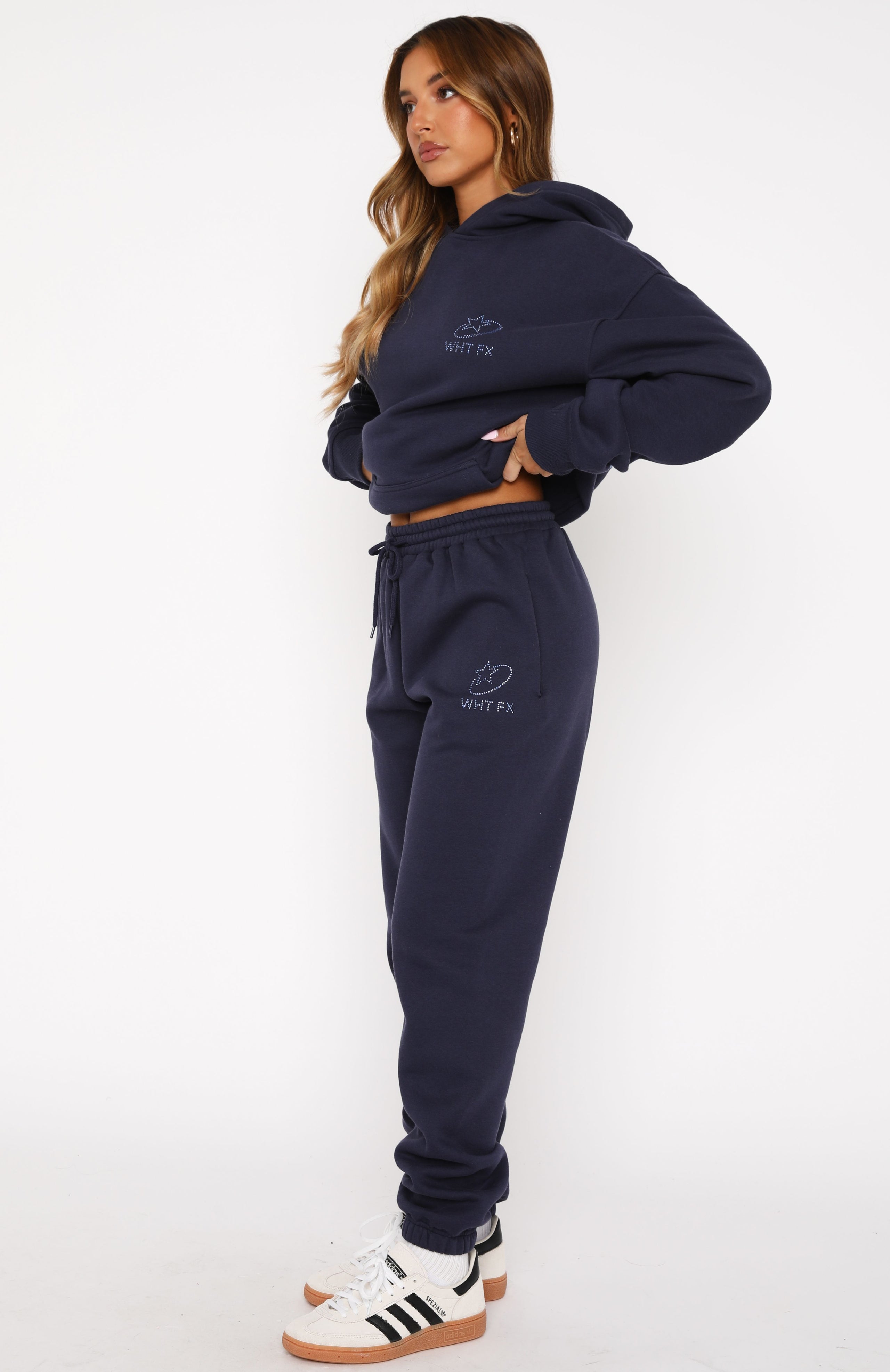 Freyフレイ　ALWAYS SWEAT/Navy Always Shining Sweatpants Navy | White Fox Boutique US