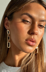 Rainer Earrings Gold