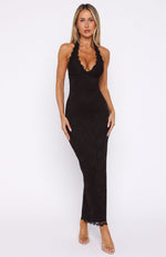 chinese dress ladies Chocolate Lace Up Back Maternity Midi Dress