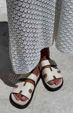 Riley Sandals Ivory