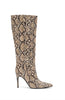 Run Away With Me Knee High Boots Snake Skin