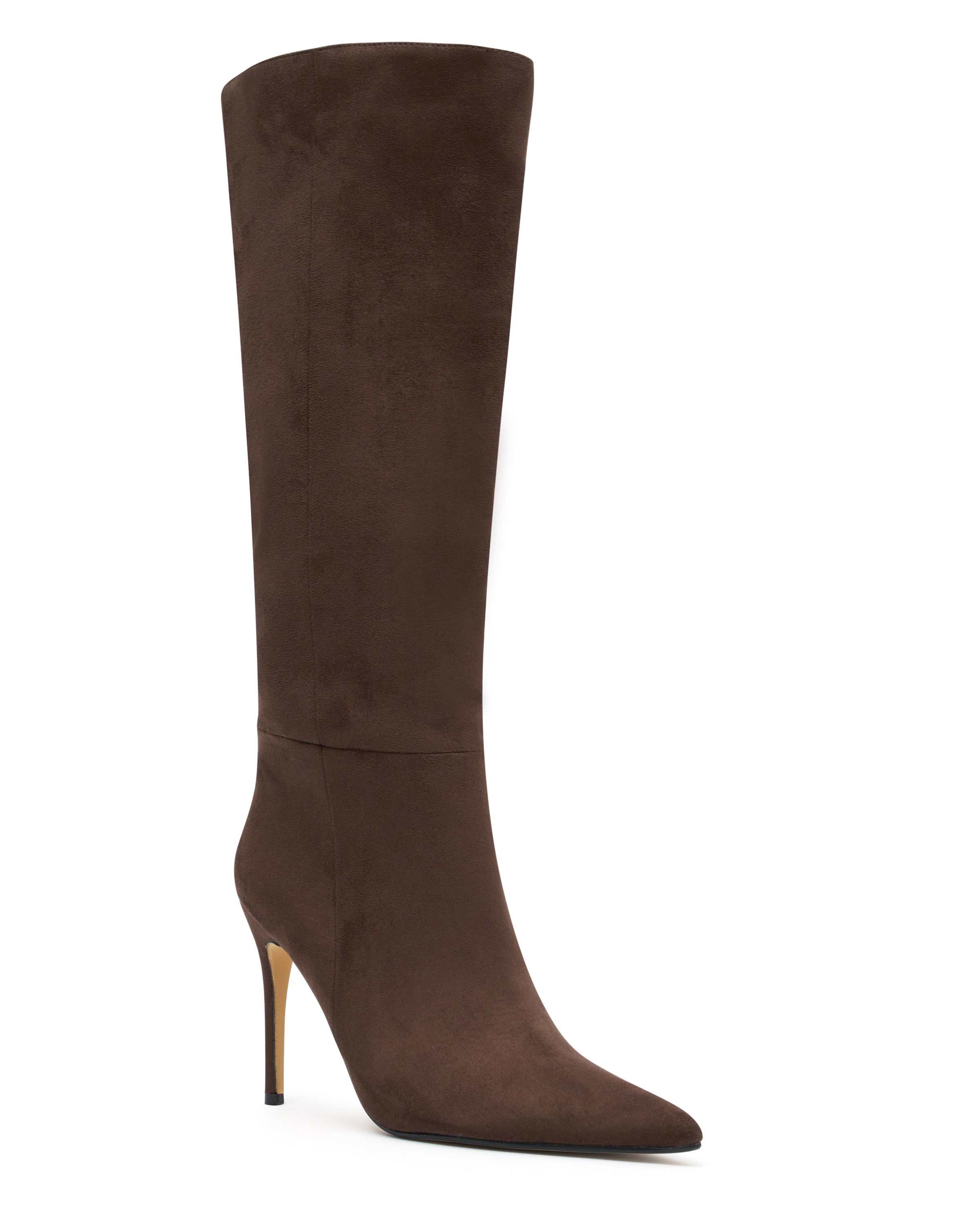 Run Away With Me Knee High Boots Chocolate Suede | White Fox Boutique US