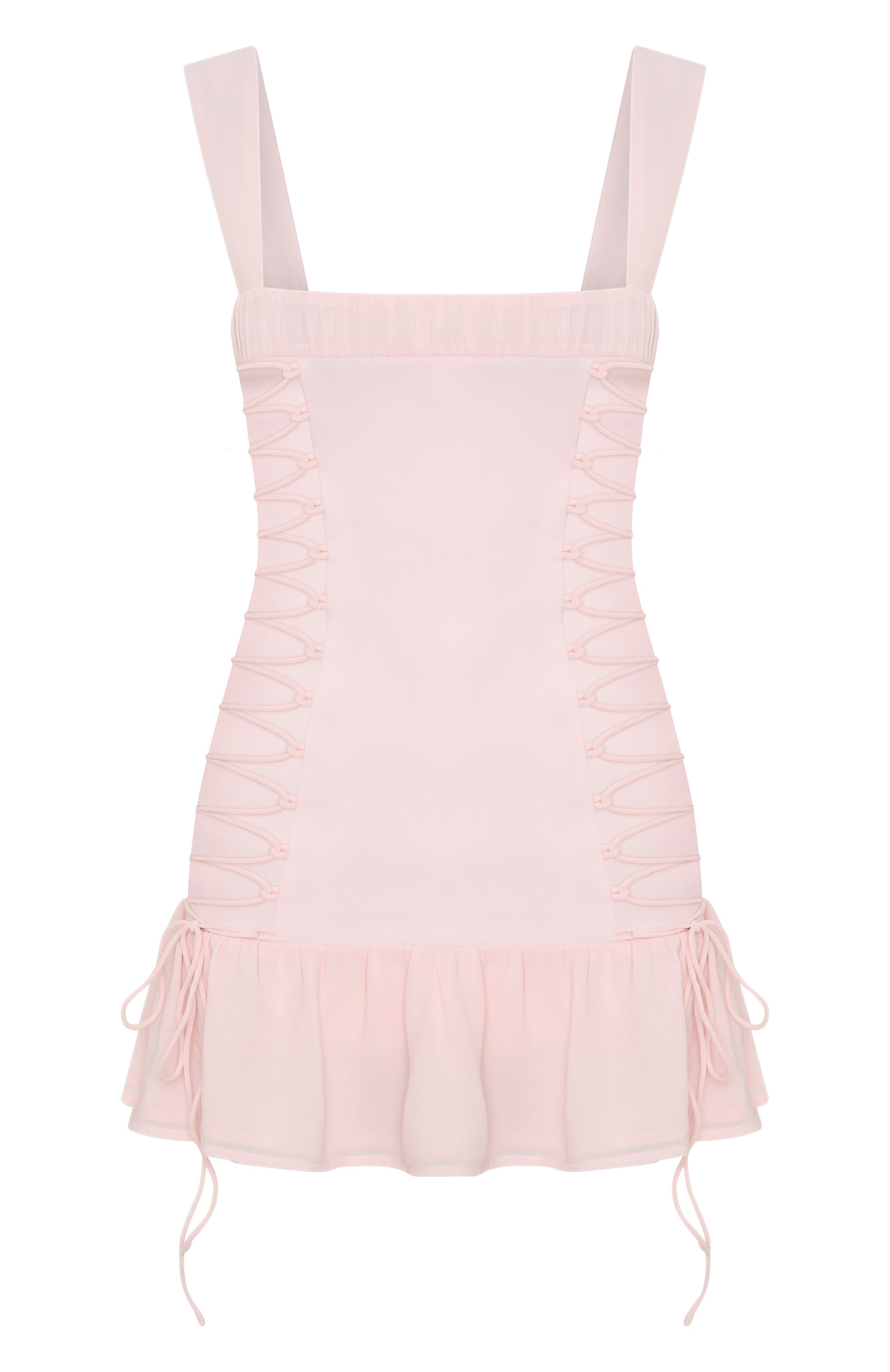 Rush In Mini Dress Baby Pink | White Fox Boutique US