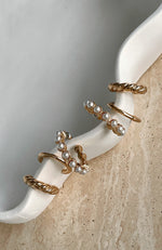 Sina Earring Set Gold
