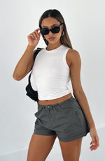 Skip The Line Shorts Charcoal