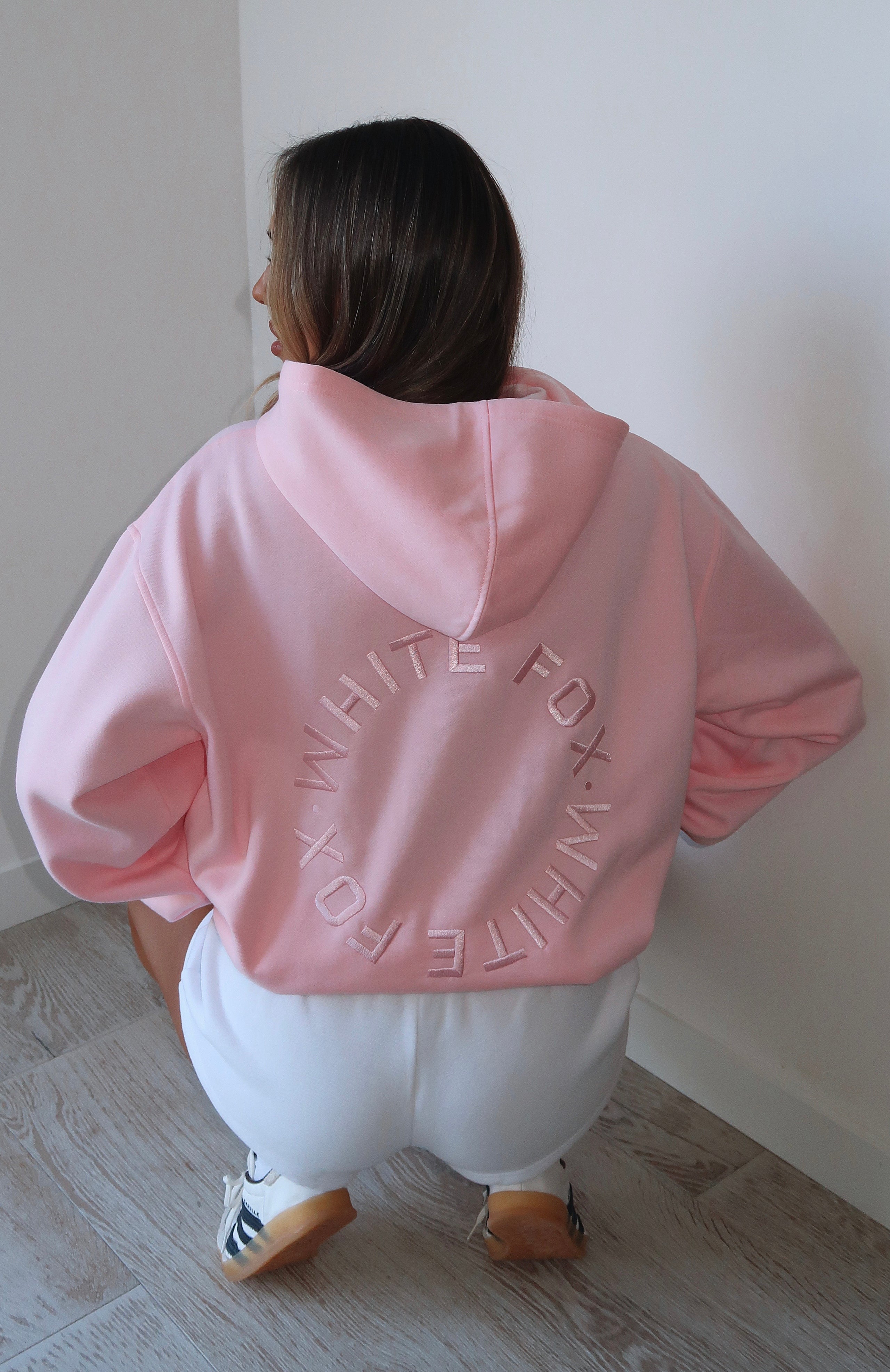 Stay Lifted Oversized Hoodie Posy | White Fox Boutique US