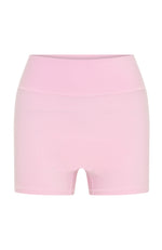 Stronger High Waisted Shorts 3" Ballet Pink