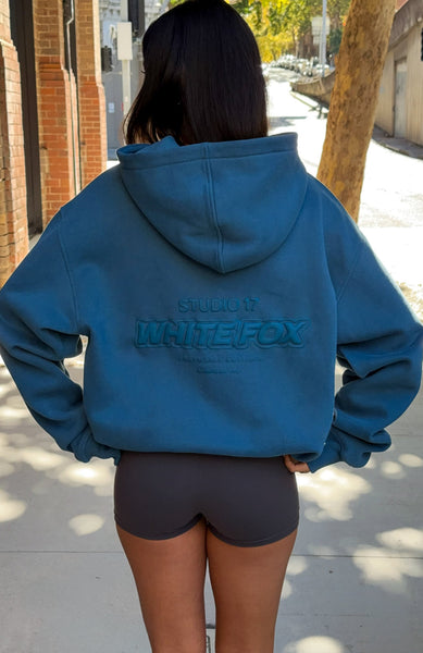Studio 17 Spencer Oversized Hoodie Teal | White Fox Boutique US