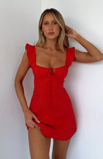 Summer Crush Mini Dress Red