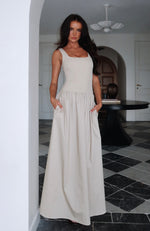 Summer Delight Maxi Dress Stone