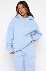 Vol. 1 Oversized Hoodie Blue | White Fox Boutique US