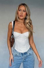 Tangled Together Bustier Off White