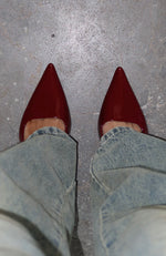 Tayte Slingback Heel Cherry Cola