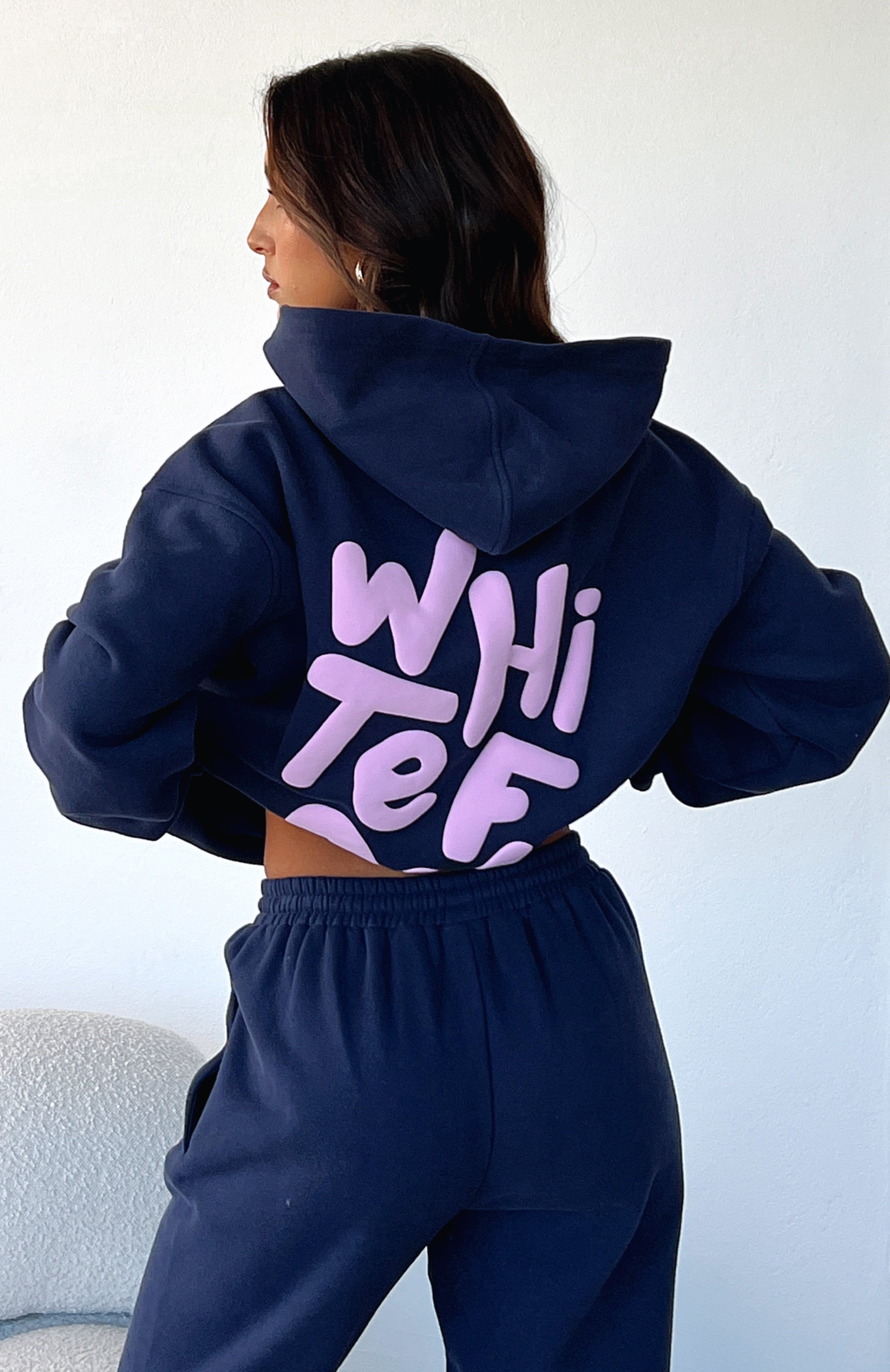 The New Standard Oversized Hoodie Navy | White Fox Boutique US
