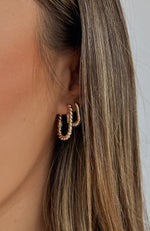 Thinking 'Bout You Earrings Gold