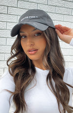Turn My Way Cap Charcoal