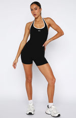 Breakthrough Playsuit Black/White