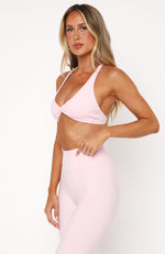 High Definition Sports Bra Ballet Pink