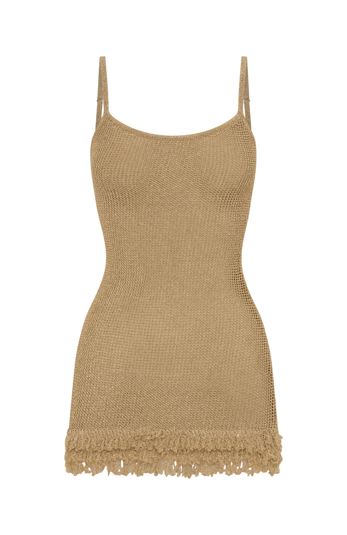 Keeping Me Awake Knit Mini Dress Gold Keeping Me Awake Knit Mini Dress Gold