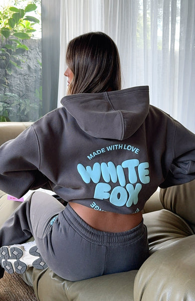 With Love For You Oversized Hoodie Volcanic | White Fox Boutique US