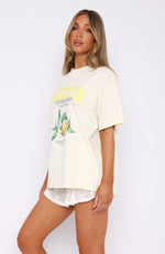 Fresh Daily Oversized Tee Off White