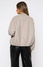 Rainy Day's Bomber Jacket Taupe