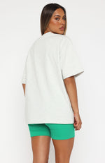 Offstage Oversized Tee Glacier Grey