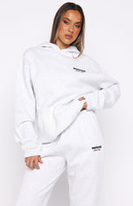Club 14 Izzy Oversized Hoodie Grey Marle | White Fox Boutique US