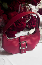 Harvey Shoulder Bag Cherry Red