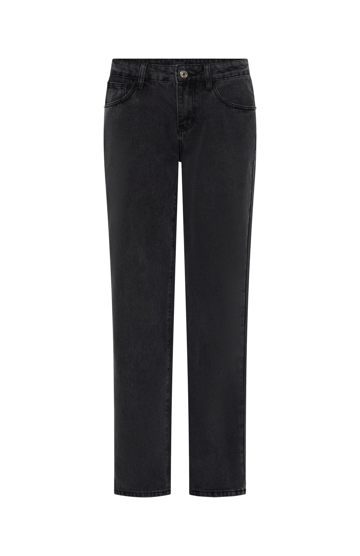 ★ GLOWNY★ 93 MIDRISE LOOSE FIT JEANS BLACK 23B0002 2024040513194693515481700660f7