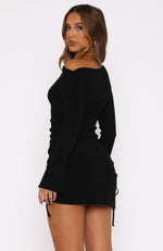 Moment For Life Long Sleeve Mini Dress Black | White Fox Boutique US Moment For Life Long Sleeve Mini Dress Black | White Fox Boutique US