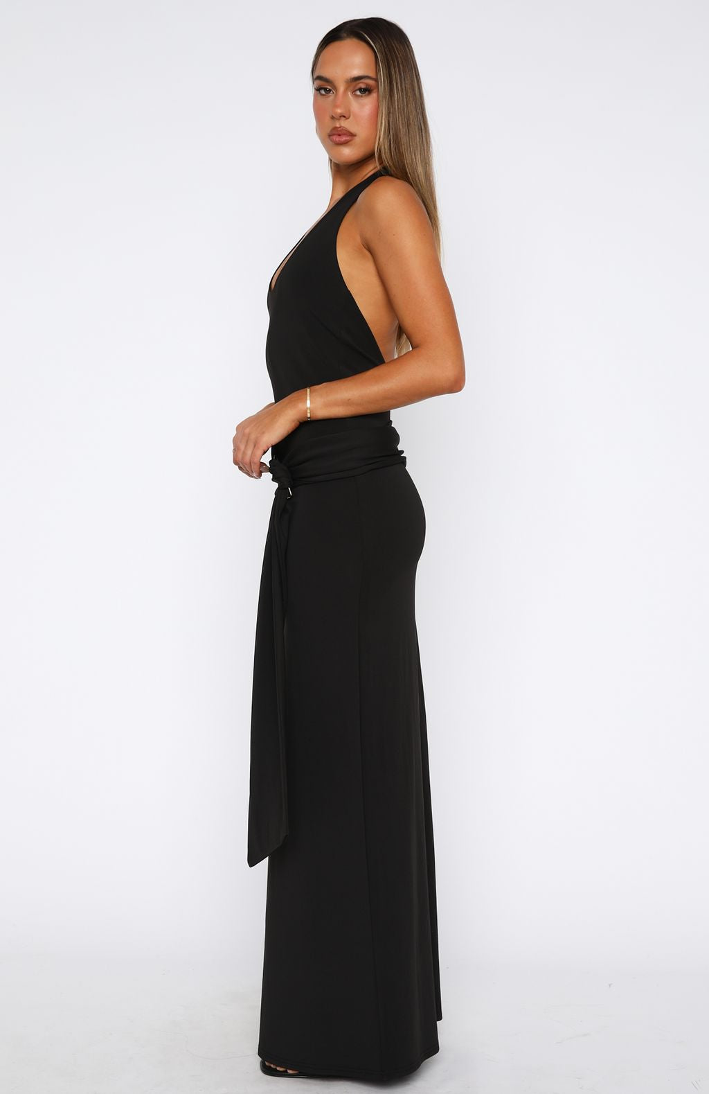 chic whispers maxi dress black Isaiah Ladies Vest Package | Style 6711L main image 0