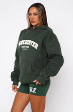 Decade Classics Global Oversized Hoodie Forest Green