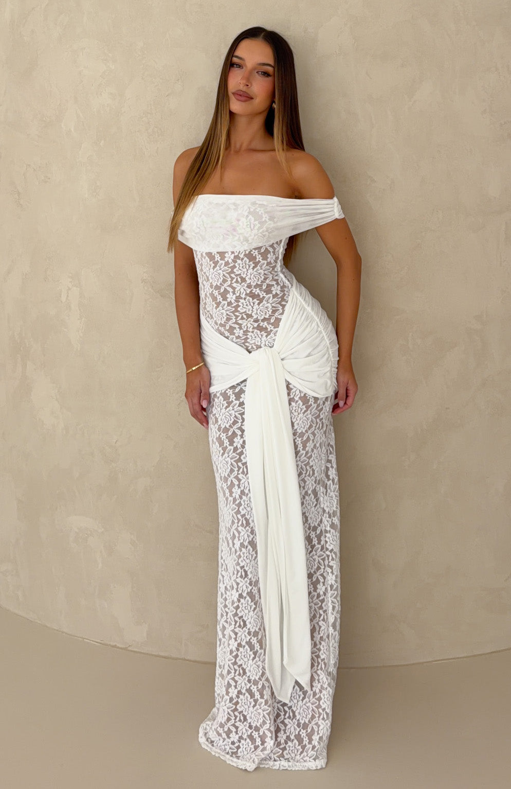white off the shoulder dress maxi Best Dressed Lace M Magnolia has the perfect sizechart_zoa-dress-size-chart Club 33 in Disneyland Size:X-Large 12-14/EUR 46